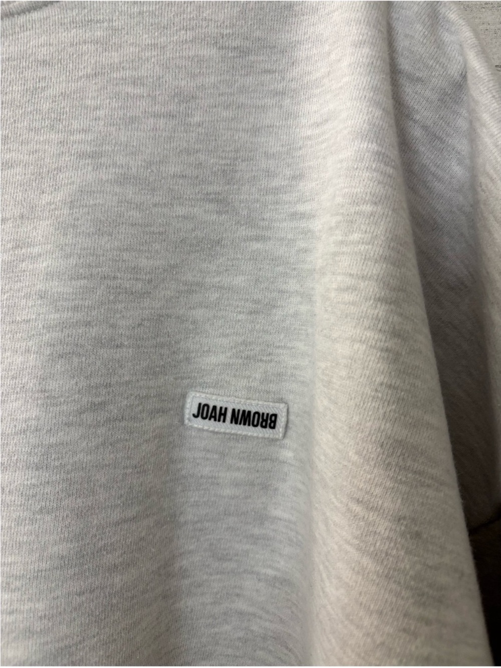 Joah Brown Women’s Crewneck Sweatshirt, light heather grey - Picture 7 of 11